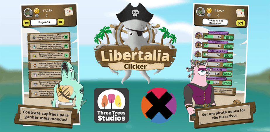 Segunda edição do Dyxel Play fala sobre o jogo Libertalia Clicker - Drops  de Jogos